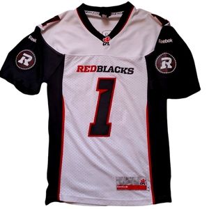 Ottawa Redblacks Henry Burris CFL Reebok Jersey. Small.